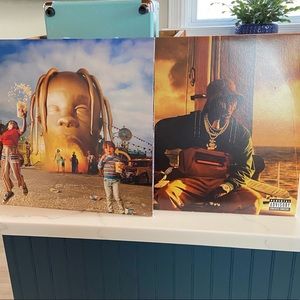 SOLD! NOT FOR SALE. Victrola Vintage Portable Record Players and Records